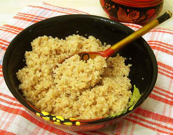 Калорийность каш (круп): на воде, в вареном виде, на молоке (таблица) 