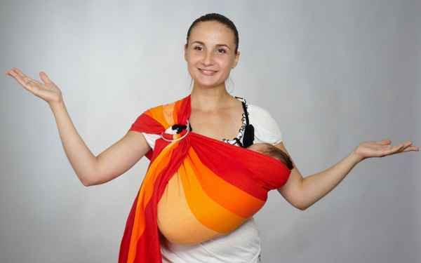 Слингомания: как одеть слинг с кольцами? Подробная инструкция 