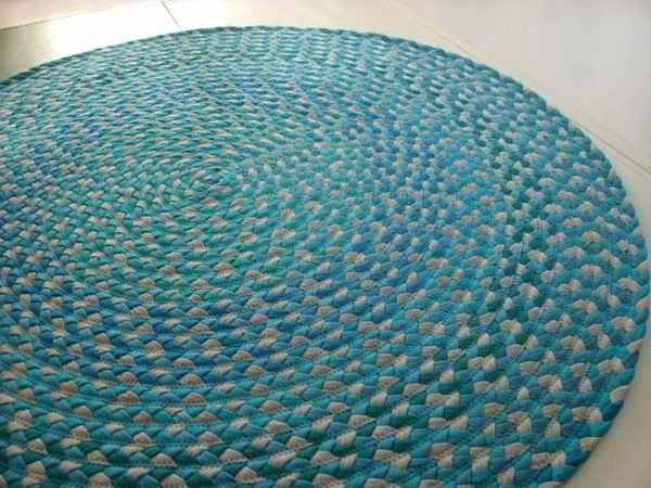 Коврики своими руками: из косичек, колготок, в ванную, мастер-класс 