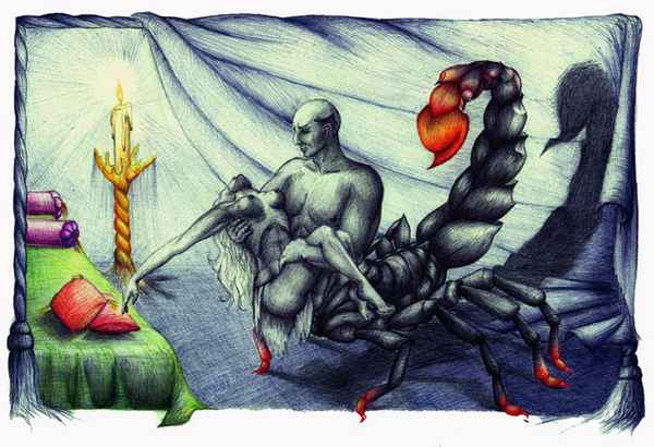 Скорпион в любви (мужчина и женщина) 