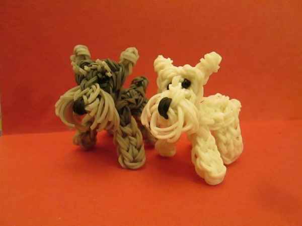 Как плести собаку из резинок? Плетение собаки из резинок 