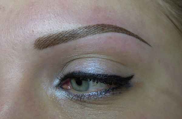 Перманентный макияж бровей, техника, отзывы 