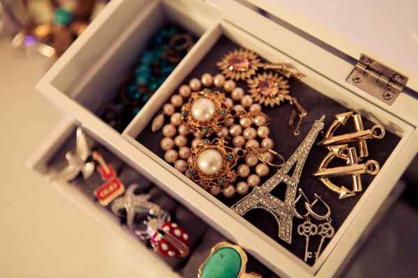 Ювелирные украшения, хранение и уход 