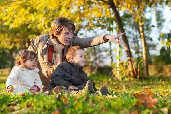 Воспитание детей: чем заняться на осенней прогулке с малышом 
