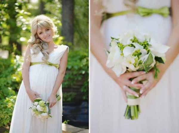 Беременная невеста на свадьбе, рекомендации молодым 