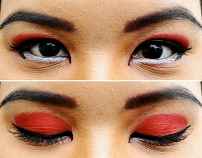 Макияж гeйши 