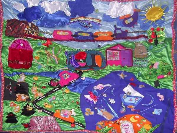 Детский развивающий коврик своими руками: выкройки, как сшить, идеи 