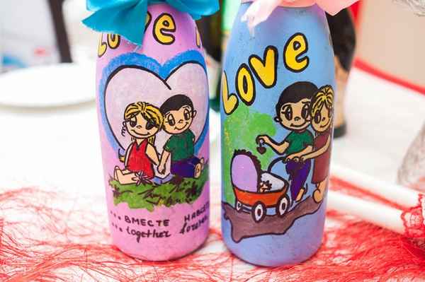 Свадьба в стиле Love is 