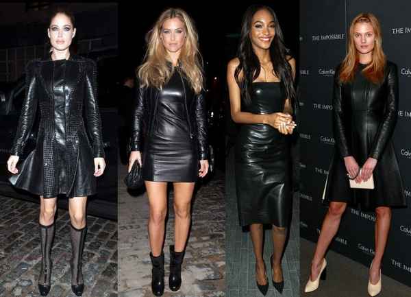 Женский гардероб: как и с чем носить кожаные вещи? 