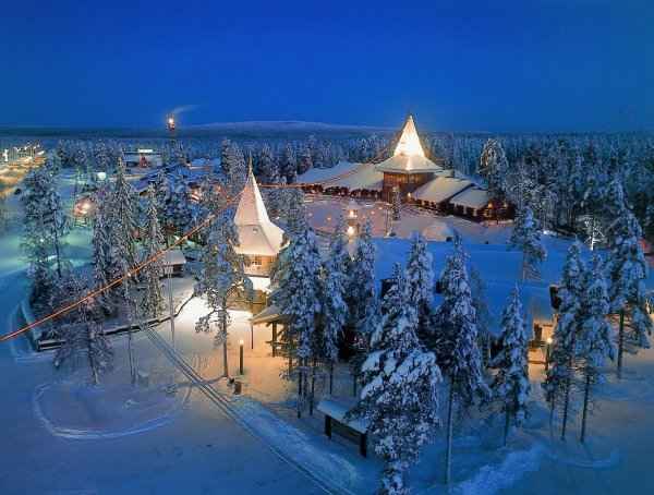 В Лапландии отдых и туризм на новый год 