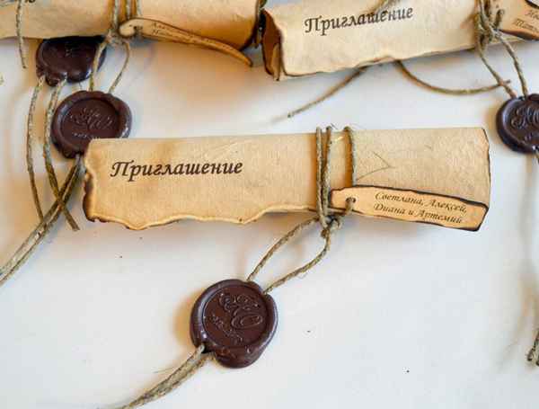 Пригласительные на свадьбу своими руками 