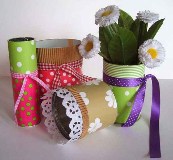 Как сделать вазу своими руками из бумаги, из картона 