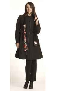 Как носить палантин 