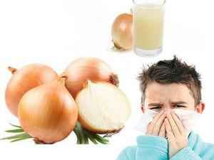 Луковый сок от насморка: капли из лука с медом, как закапать нос