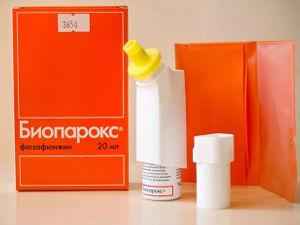 Биопарокс при ангине и кашле, трахеите, ларингите и фарингите у детей, отзывы