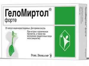 Геломиртол форте при гайморите и отзывы о нем