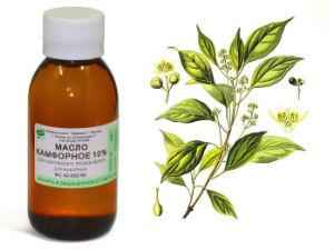 Камфорное масло: применение в ухо, инструкция, как лечить при отите, лечение