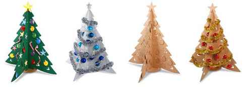 Как сделать елку из бумаги