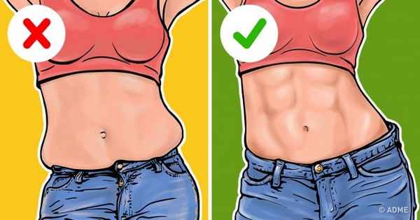 7 упражнений для плоского живота и тонкой талии, которые можно делать не вставая со стула
