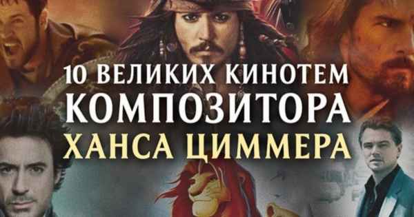 10 великих кинотем композитора Ханса Циммера