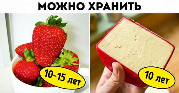 11 продуктов, срок годности которых уходит в бесконечность