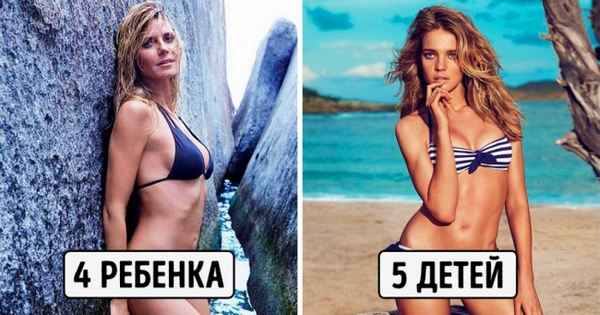 14 многодетных звезд, которые развеяли миф о том, что материнство портит фигуру
