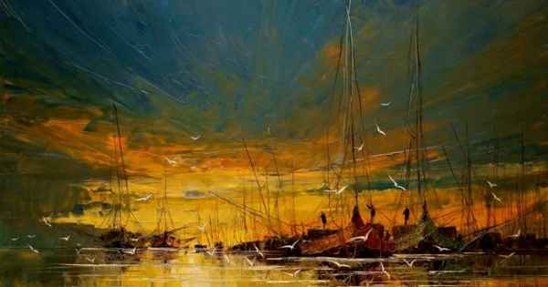 22 современных шедевра маслом