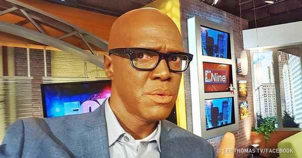 Американский телеведущий вышел в эфир без грима, чтобы зрители впервые увидели его таким, какой он есть