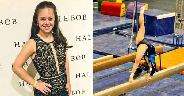 Глядя на эту спортсменку, не каждый поймет, что она отличается от других