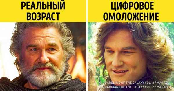 Как омолаживают и старят актеров в кино