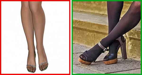 Как правильно сочетать колготки с обувью и одеждой (Некоторые правила давно устарели)