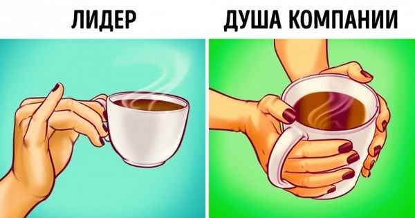 Личностный тест: Как вы держите кружку?
