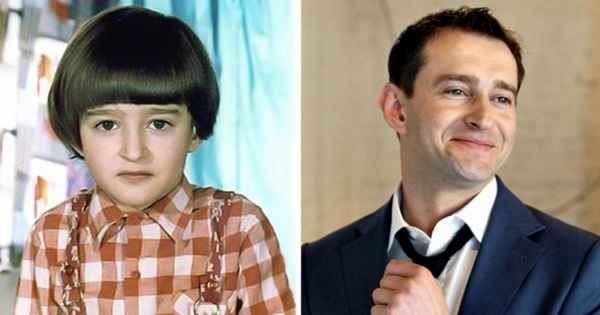 Российские звезды в детстве