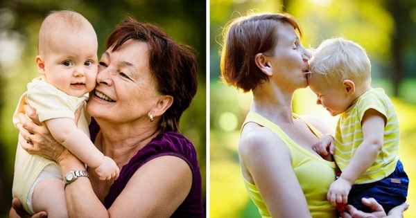 Согласно научным данным, бабушки и дедушки, которые сидят со своими внуками, живут дольше
