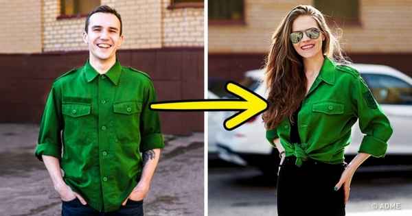 Я целых 10 дней носила на работу одежду своего мужа