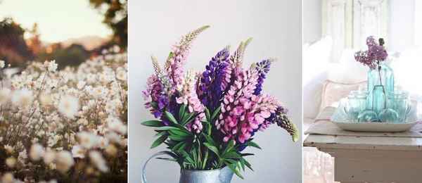 10 идей для букетов на стол