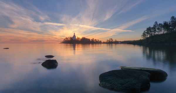 Таинственный остров в Ладожском озере