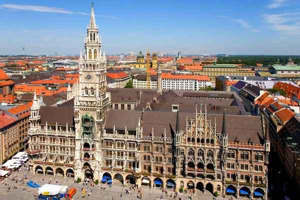 Новая Ратуша в Мюнхене: история, описание, фото
