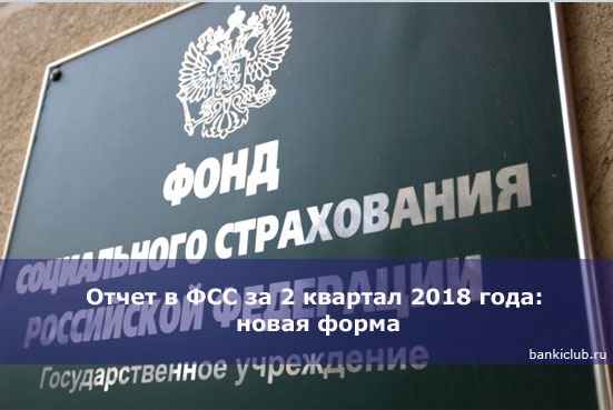Отчет в ФСС за 2 квартал 2020 года: новая форма