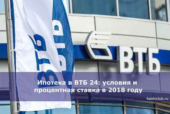 Ипотека в ВТБ 24: условия и процентная ставка в 2020 году