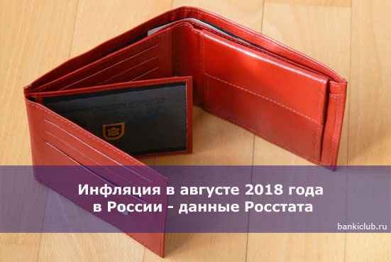 Инфляция в августе 2020 года в России - данные Росстата