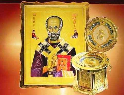 Мощи Николая Чудотворца в Москве