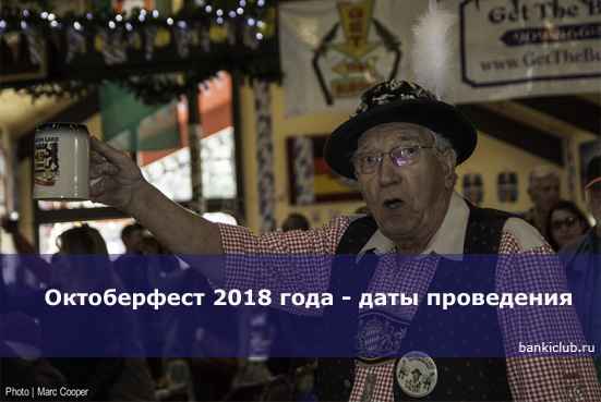 Октоберфест 2020 года - даты проведения