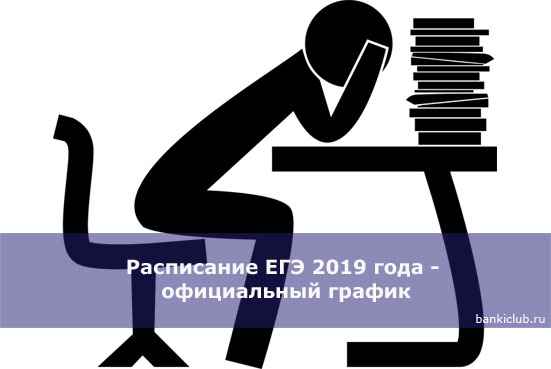 Расписание ЕГЭ 2020 года - официальный график ФИПИ для выпускников 11 класса